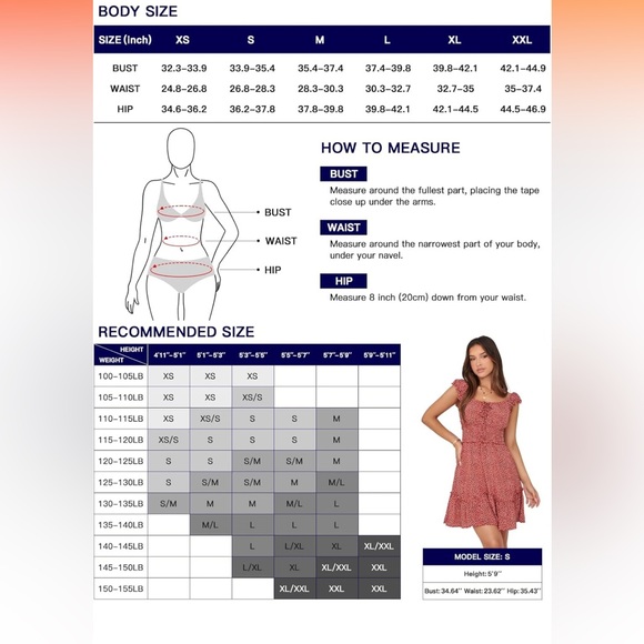 Red ‘Polka Dot‘ Dress - M/L - Picture 4 of 4